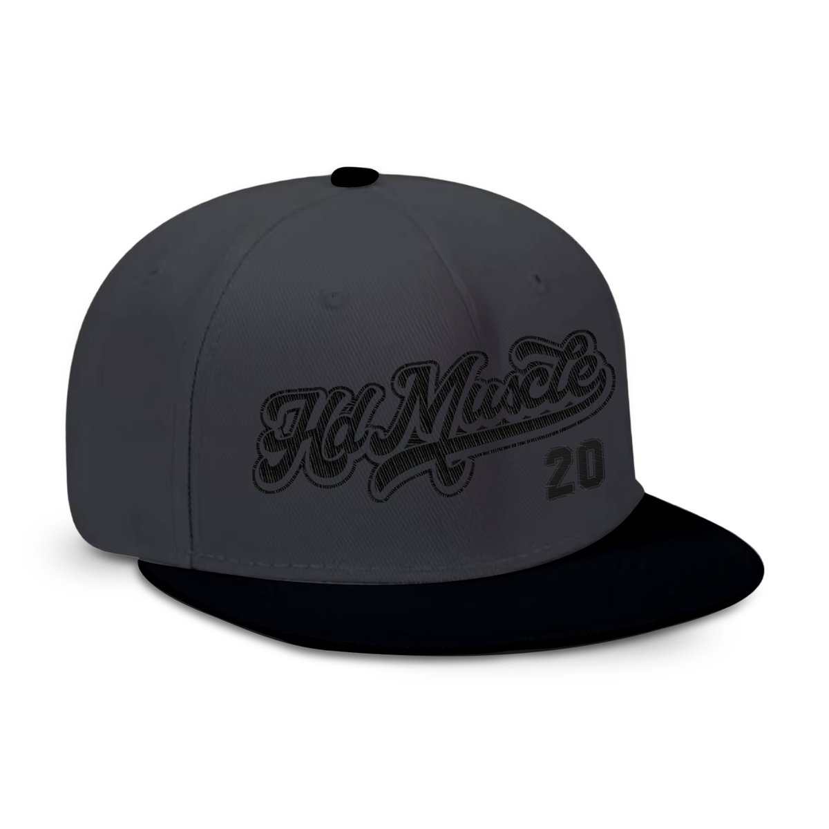 Varsity Hat â€” Vintage Grey + Black