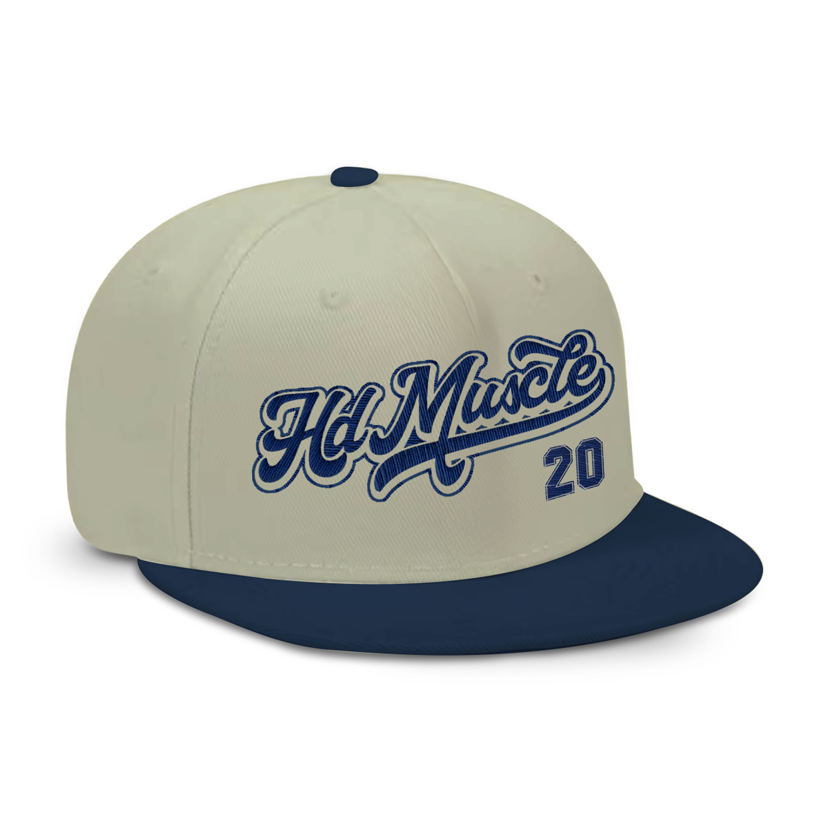 Varsity Hat â€” Navy + Cream
