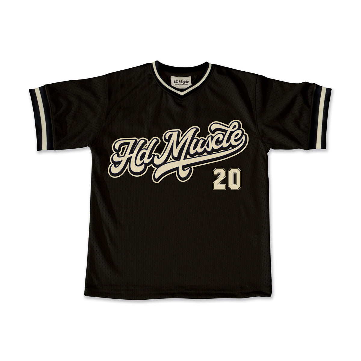 Varsity Baseball Jersey â€” Black